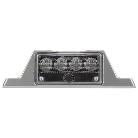 Truck-Lite 81 Series Perimeter Lamp 2X4 In. Rectangular Led Work Light, Chrome, 4 Diode, 359 Lumen, .180 81335C